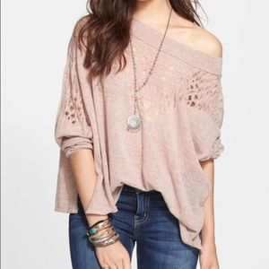 Free People Ballet Pointelle Knit Sweater